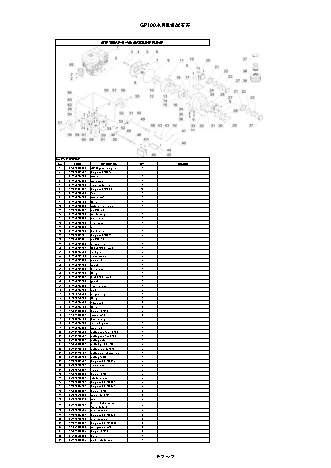 CHAMPION GTP101E - деталировка