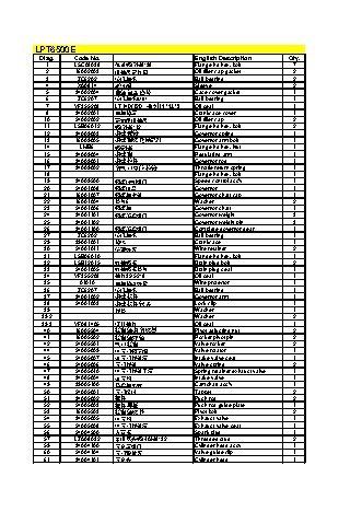 CHAMPION LPG6500E - деталировка