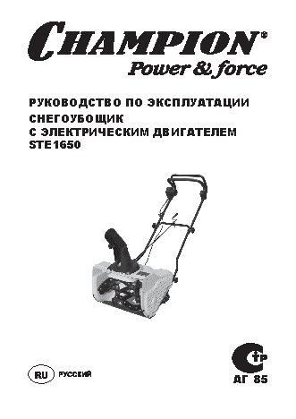 CHAMPION STE1650
