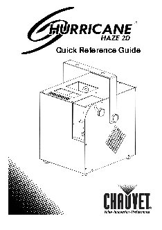 CHAUVET-DJ Hurricane Haze 2D