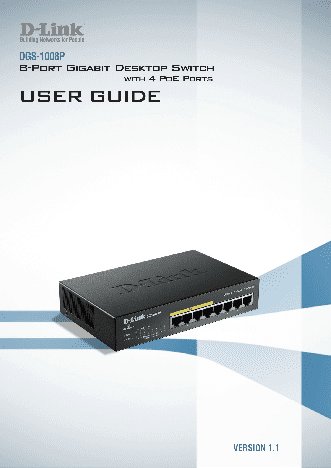 D-LINK DGS-1008P/B1