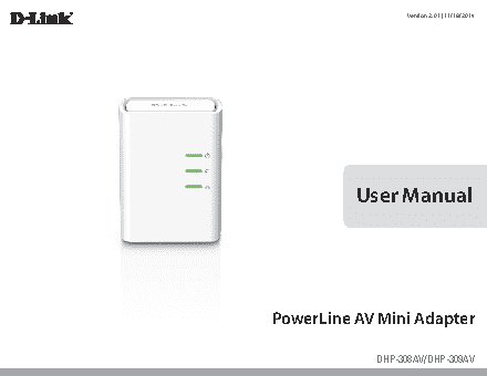 D-LINK DHP-308AV