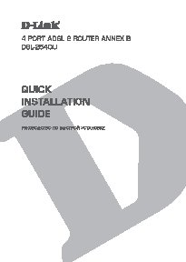 D-LINK DSL-2540U/BRU/C3B (ANNEX B)