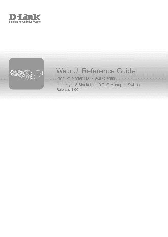 D-LINK DXS-3400-24TC