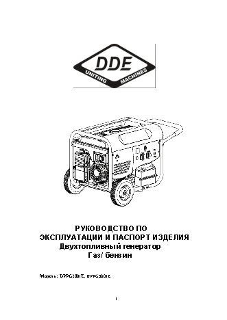 DDE DPPG2801