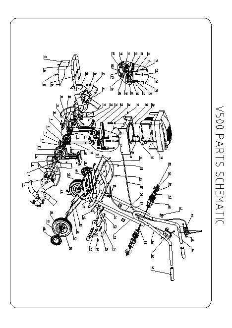 DDE Hobby500 чертёж