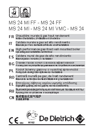 DE DIETRICH ZENA PLUS MSL 24 FF