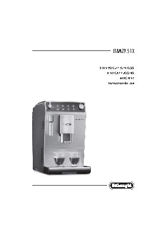 DELONGHI ETAM 29.510 Autentica