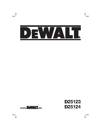 DEWALT D 25124 K