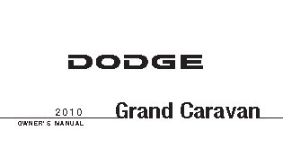 DODGE Grand Caravan (2010)