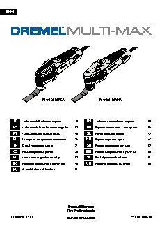 DREMEL Multi Max MM20-1/9