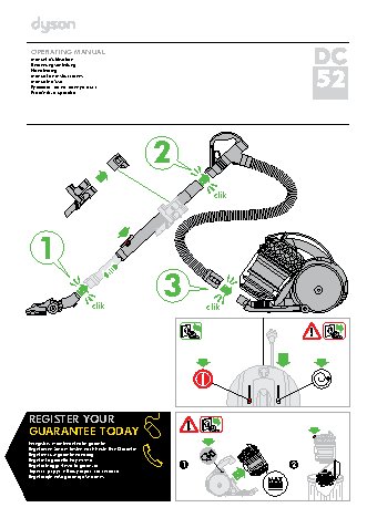 DYSON DC52 ErP Extra Allergy