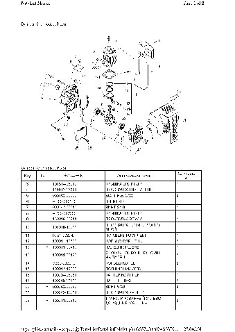 ECHO DM-4610 (деталировка)