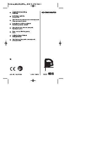 EINHELL Bavaria BJS 400