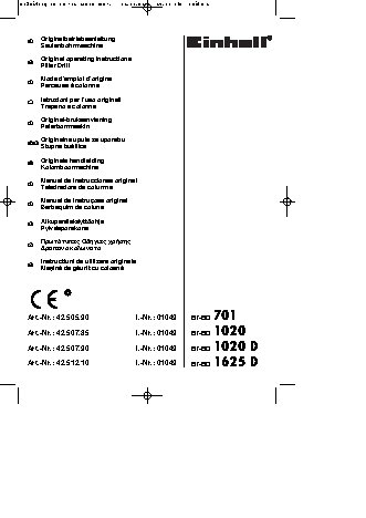 EINHELL BT-BD 710 / 701