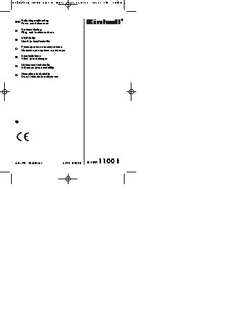 EINHELL BT-MX 1100 E