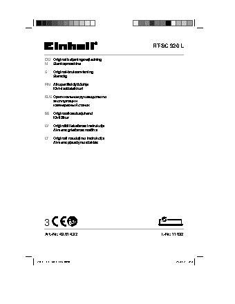 EINHELL RT-SC 920 L