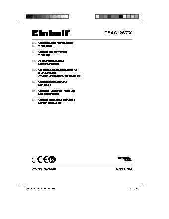 EINHELL TE-AG 125/750