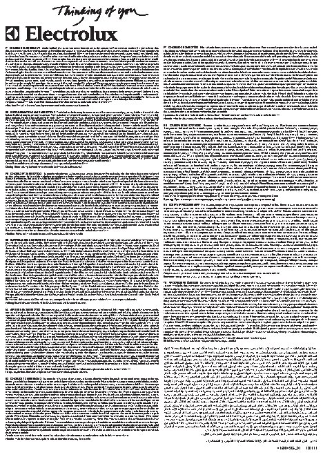 ELECTROLUX EFC 60151 X