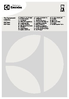 ELECTROLUX EKF 7800 Expressionist