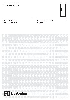 ELECTROLUX ERT 1601 AOW3