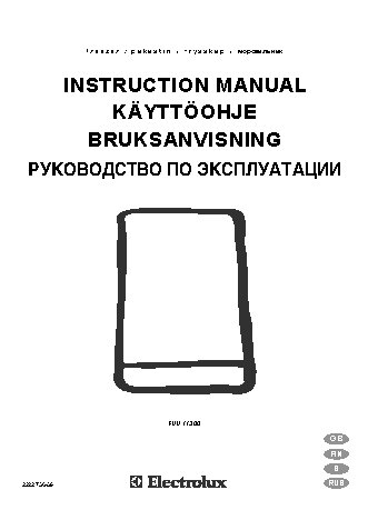 ELECTROLUX EUU 11300