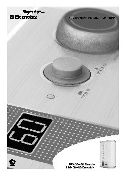 ELECTROLUX EWH 100 Centurio H