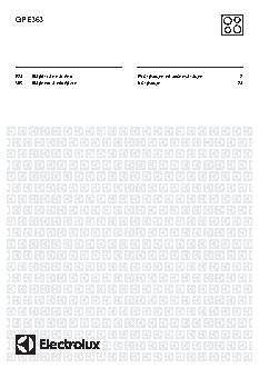 ELECTROLUX GPE363RCW