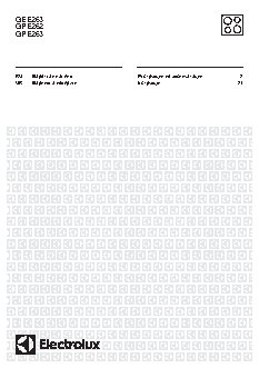 ELECTROLUX GPE 263 FX