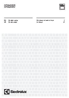 ELECTROLUX OPEA2550R