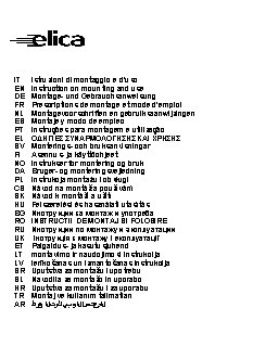 ELICA Eliplane LX/IX/F/80