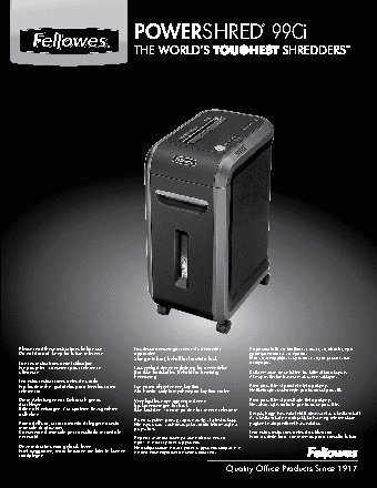 FELLOWES 99Ci (FS-46910)