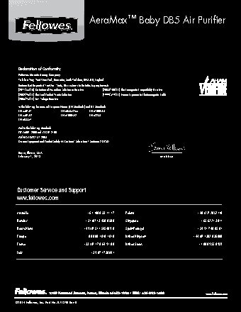 FELLOWES AERAMAX DB5 (fs-94017)