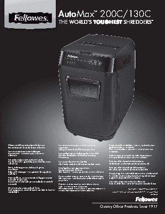 FELLOWES AutoMax 200C (fs-46536)