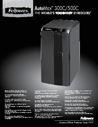 FELLOWES AutoMax 300C (fs-46516)