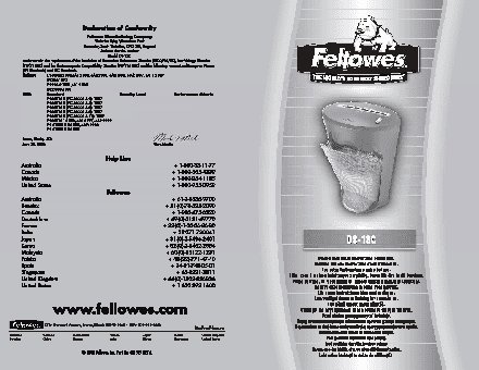FELLOWES DS-13C