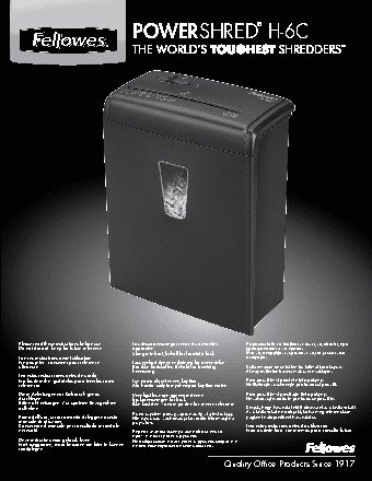 FELLOWES H-6C (fs-46822)