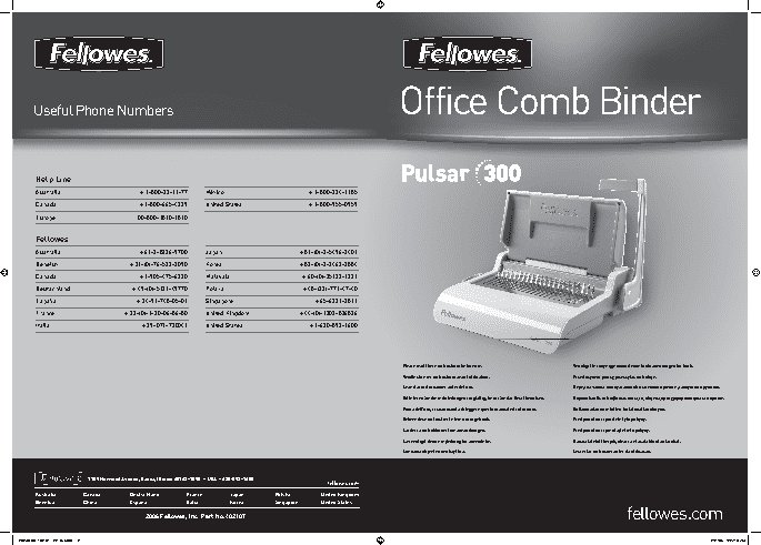 FELLOWES Pulsar-300