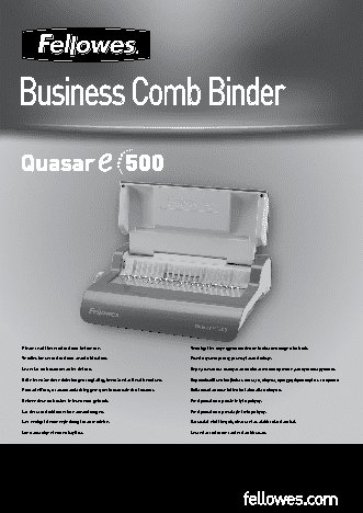 FELLOWES QUASAR-E (FS-56209)