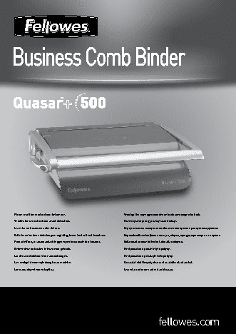 FELLOWES QUASAR+ (FS-56277)