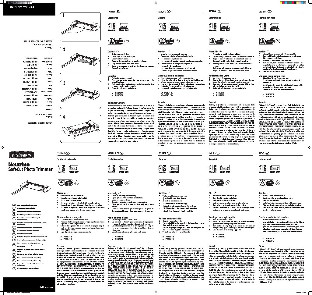 FELLOWES SafeCut Neutrino A5 (FS-54127)
