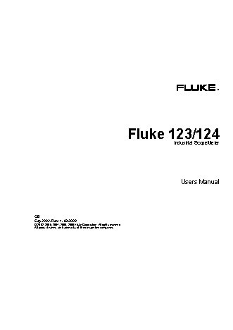 FLUKE 124/S