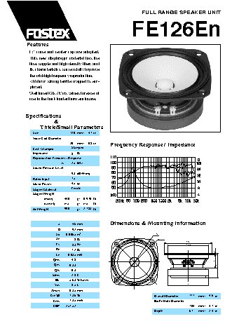 FOSTEX FE126En