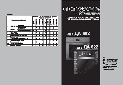 GEFEST ДА 622-02 B