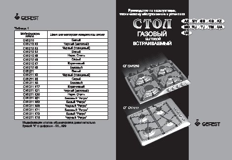 GEFEST СГ СН 1211 К17