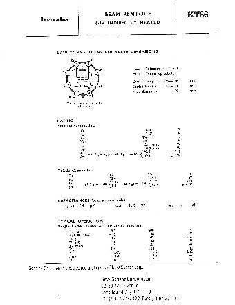 GENALEX KT66 GOLD LION (matched)