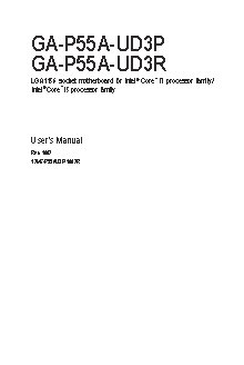 GIGABYTE GA-P55A-UD3P (rev. 1.0)