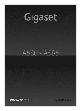 GIGASET A585