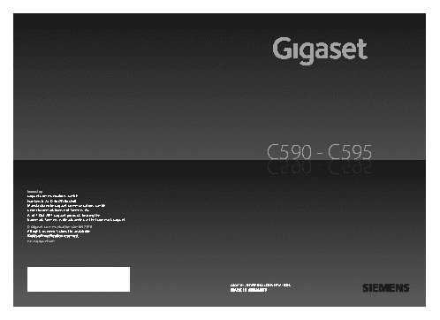 GIGASET C590