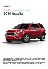 GMC ACADIA (2014) UM